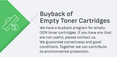 Buyback of Empty Toner Cartridges